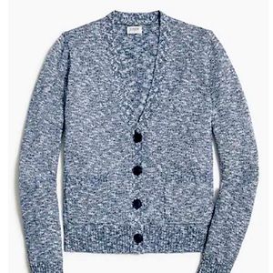 J Crew Factory beach cardigan m, size M, navy